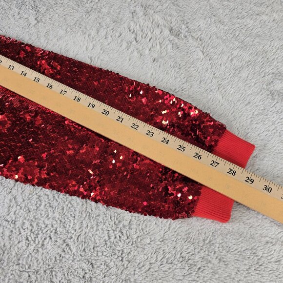 San Francisco 49ers 4XL Women’s Official NFL Two-Tone Team  Sequin Jacket New - Picture 8 of 11